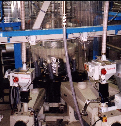 Throughput Controllers on Blown Film Line